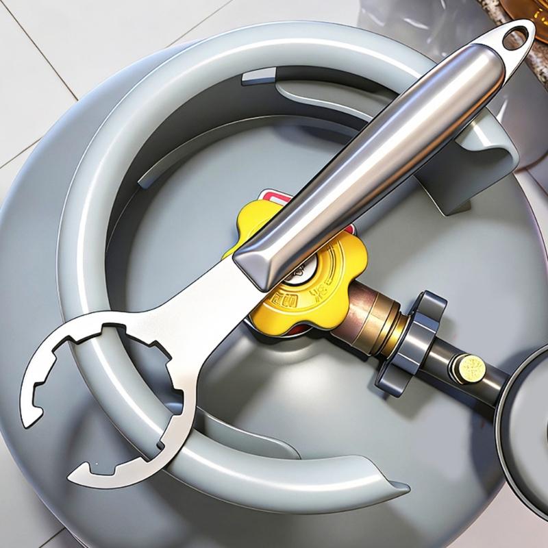 Gas Tank Pressure Reducing Valves Wrench Gas Valves Spanner Hand Tool Gas Bottle Opener Tool