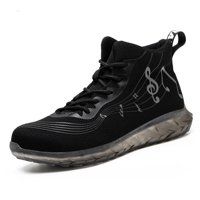 Holfredterse новейшие мужские рабочие туфли с защитой от проколов и ударов кроссовки с защитой от проколов легкие ботинки 1688-Fz-71 43 8170₽