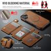 MAGKING K3 Series For iPhone 16 Plus Case Compatible with MagSafe Wallet PC+TPU+PU Phone Cover