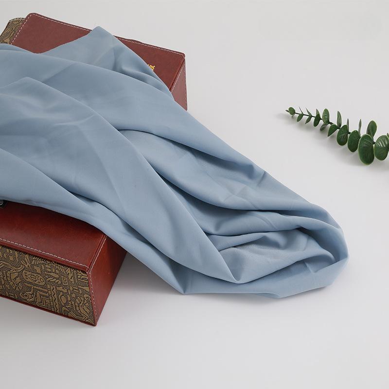 100x150cm High Grade Silk Hemp Impervious Twill Chiffon Cloth Ice Flocking Cloth Down Shirt Dress Wide Leg Pants Fabric