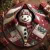 2026 Christmas Area Rug Round Floor Mat Living Room Anti-dirty Wear-resistant