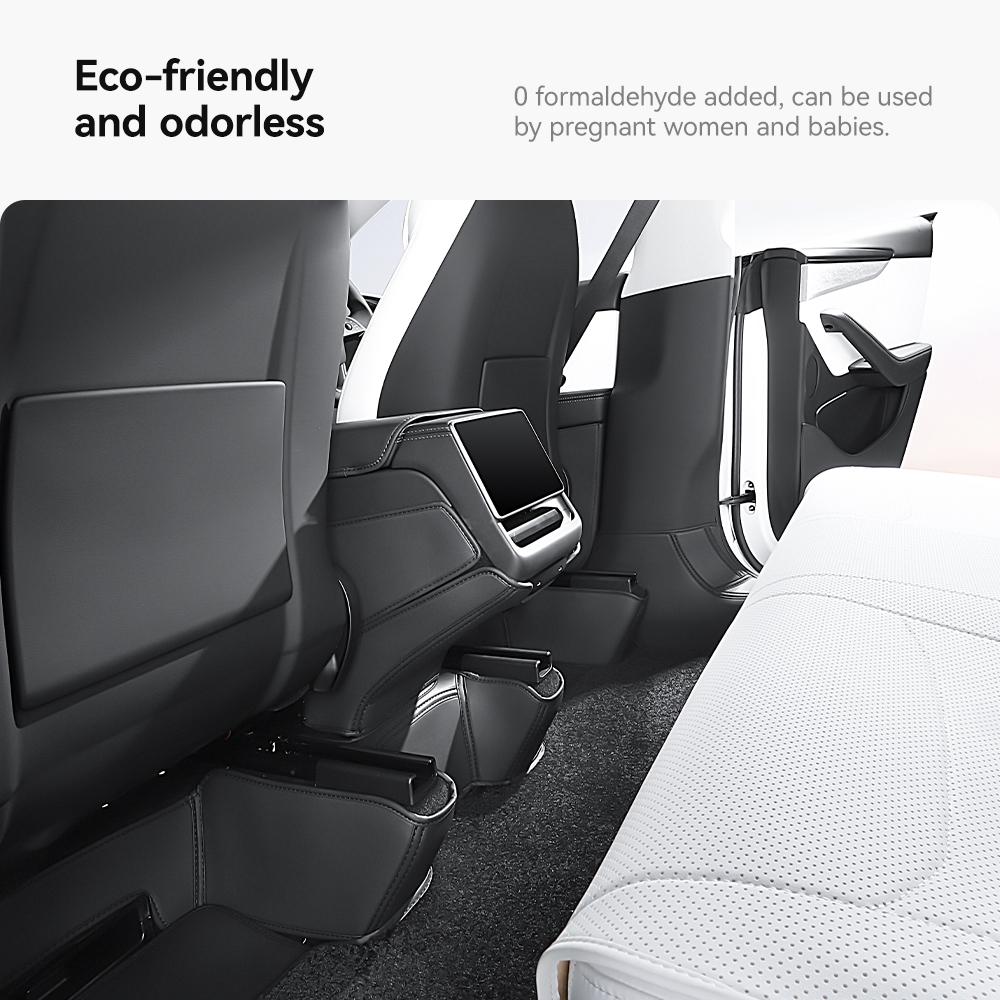 YZ For Tesla Model Y Juniper 2025 New Leather Trunk Mats Fully Surrounded Waterproof Non-Slip Liner Custom Floor Mat Accessories