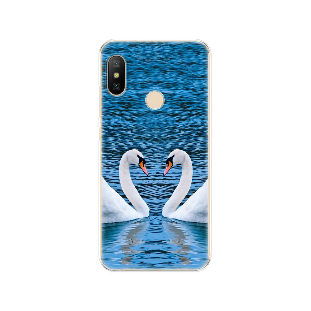 Silikonové pouzdro pro Xiaomi MI A2 LITE Case Full Protection Měkký tpu Zadní kryt Telefon Pouzdra pro Xiomi MI A2 LITE nárazník Coque