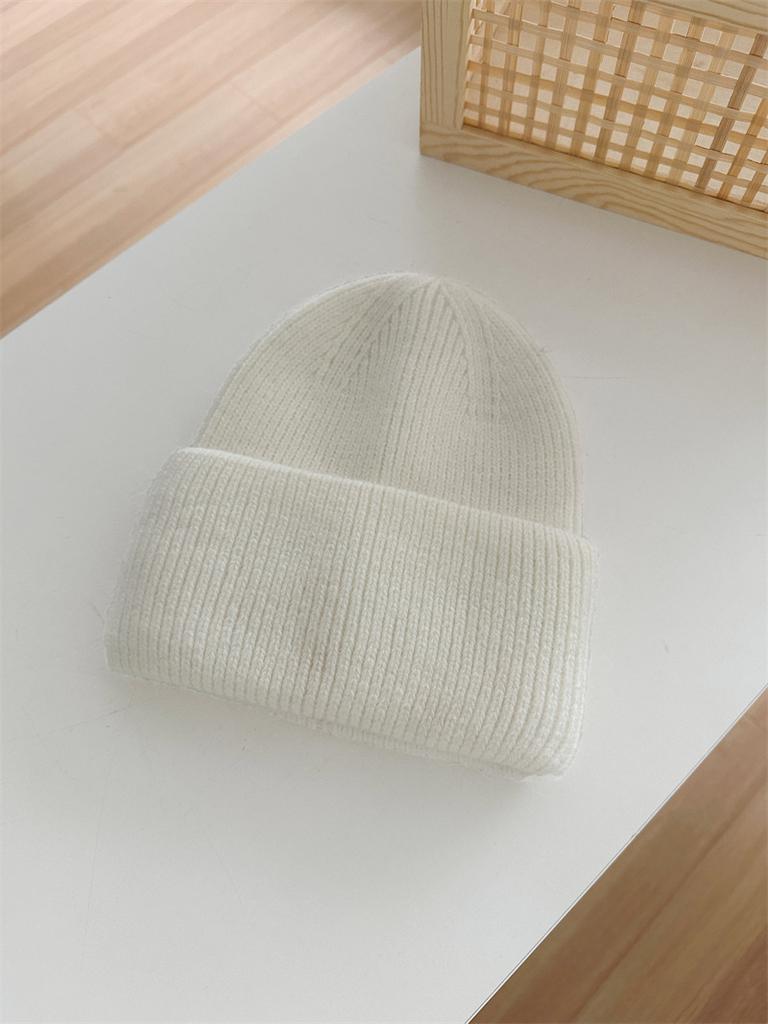 1pc Warm Knit Beanie for Men Women,Slouchy Beanie Hats Winter Knit Cap Soft Ski Hat Unisex,Thick Fisherman Cuff Plain Skull Caps