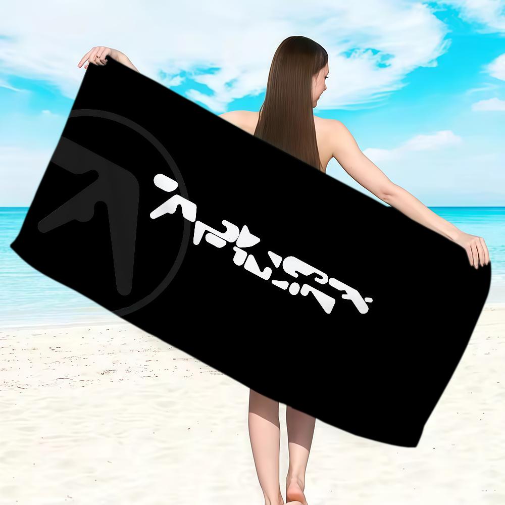 Band DJ A-Aphex T-Twin Handtuch Weich Leicht Anti-Sand Großes Strandhandtuch Schnelltrocknend Bad Sport Familie