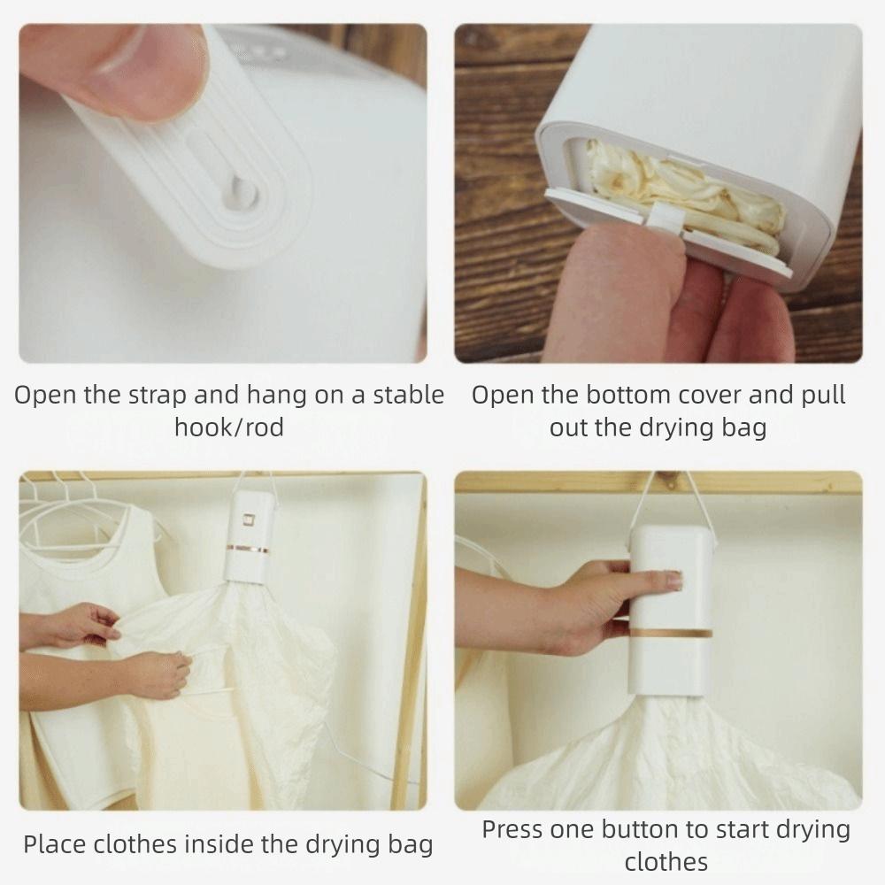 Large Capacity Electric Dryer Hangable Clothes Dryer Clothing Care Machine Apartment Use