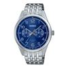 Men's Watch Casio MTP-E340D-2AVDF Silver (Ø 42 Mm)