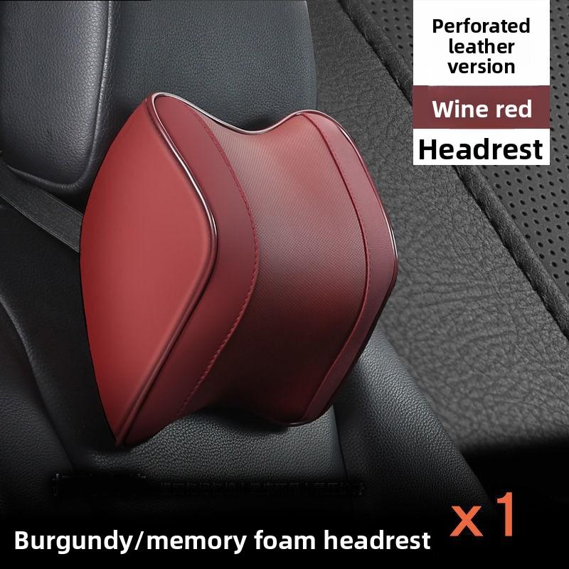 Car Headrest Waist Pillow Car Memory Cotton Neck Pillow Car Seat Car Pillow Back Pad Support Comfortable