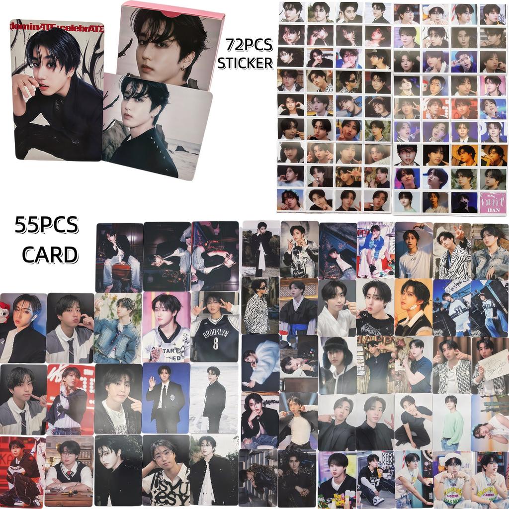 Sammler KOREAN POP 127 STÜCK Stray Kids HAN Fotokarten DO IT Album Fotokarte Geschenk Stray Kit Fans Jungen Mädchen Geschenke Sammlerkarten