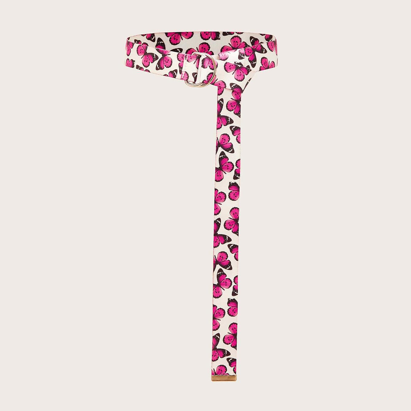 

Новые европейские и американские повседневные джинсы на весну и лето с принтом D-пуговиц, ремень-бабочка из тесьмы 130cm