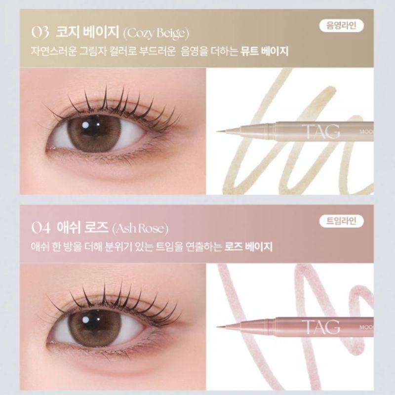 Tag Mood Scene Liner 0.6g – Soft Definition Multi-Use Eye Liner | 4 Shades
