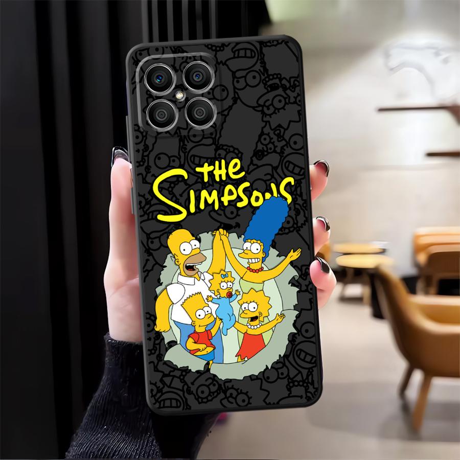 

Милый Чехол S-simpsons для Honor X9a X7 Magic5Lite 70 200 400 Lite X8 90 X6 X5b 8X Funda Чехол для Телефона Honor Magic5 Lite