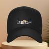 Elk Mountain Ink Painting Baseball Cap Unisex Adjustable Outdoor Casual Polyester Hat