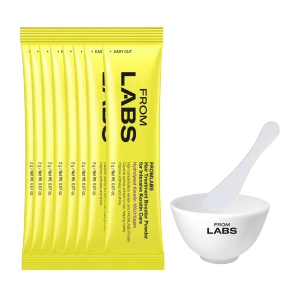 FROMLABS Protein Booster Powder Hair Modeling Pack Treatment Set Damaged Hair Care 200ml