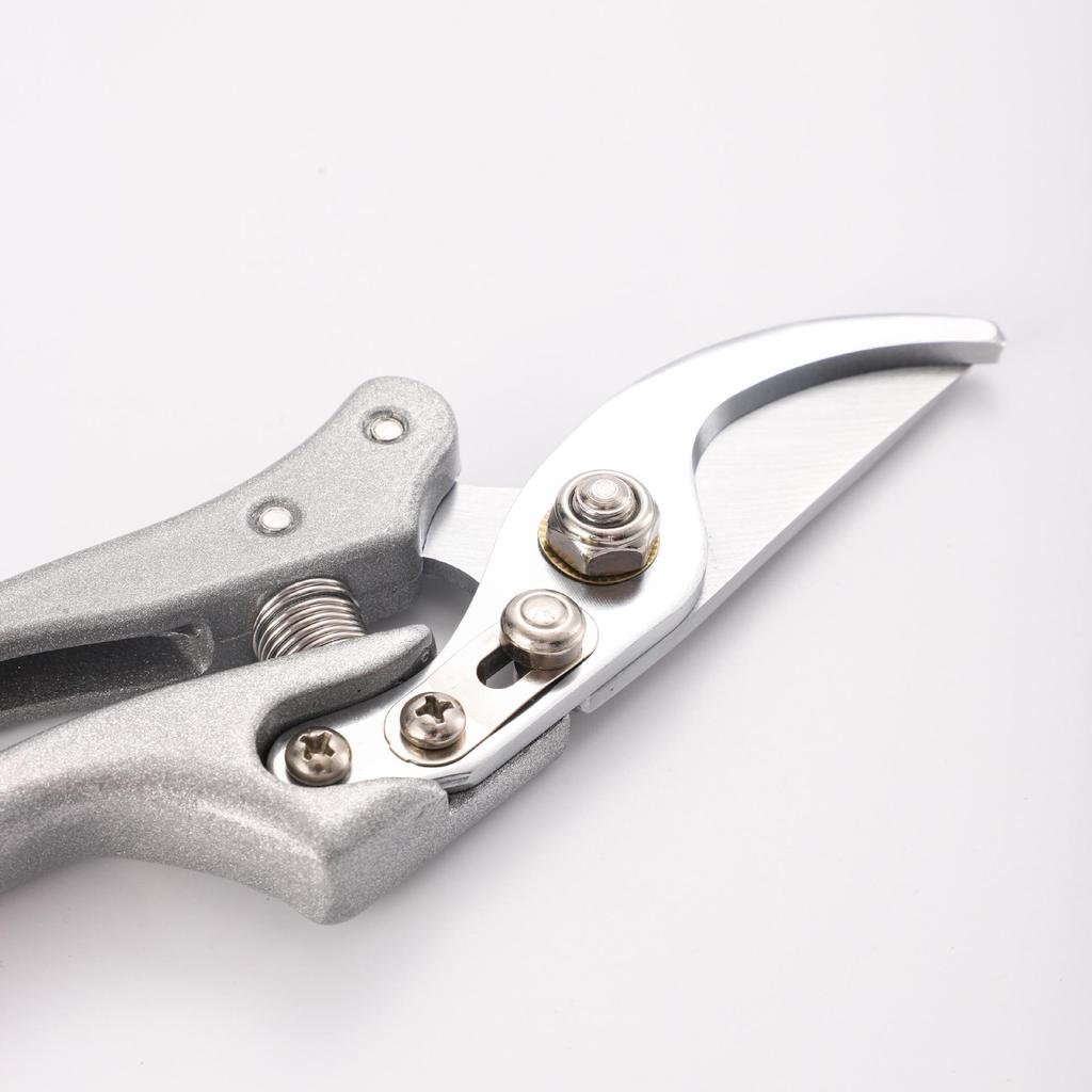 Aluminum Alloy Curved Pruning Shears for Gardening and Orchard Use