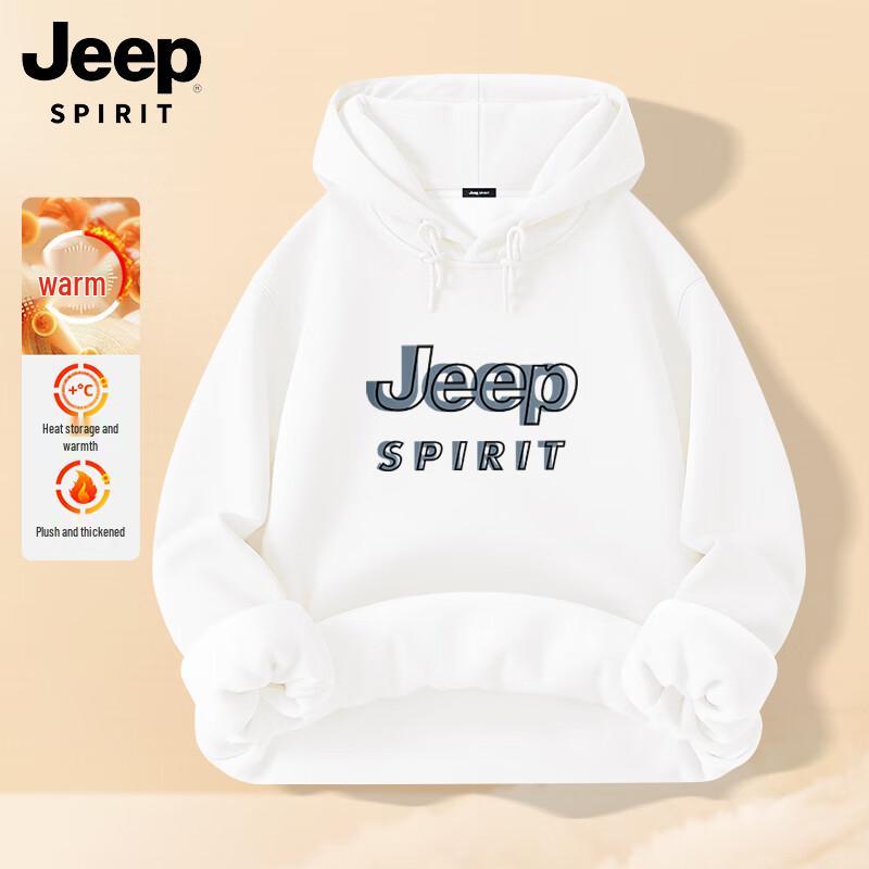 

JEEP SPIRIT Men s Winter Fleece Hoodie L