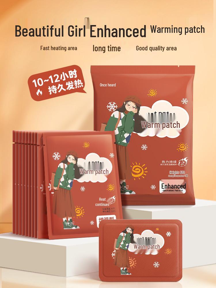 Женская самонагревающаяся зимняя грелка для тела - 12-часовой пластырь с полынью 30 Pieces