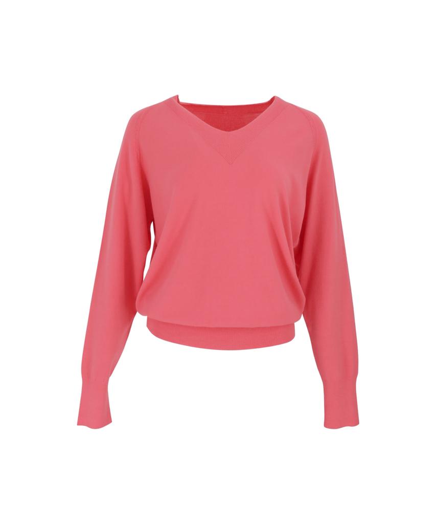 Baseukala V-Neck Raglan Long Sleeve Knitwear (6Colors)