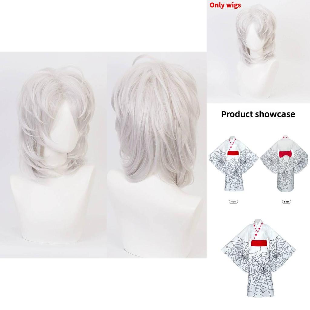 Demon Slayer Kimetsu No Yaiba Rui Cosplay Kostuum Met Modaal Fiber Voor Anime Conventies En Feesten