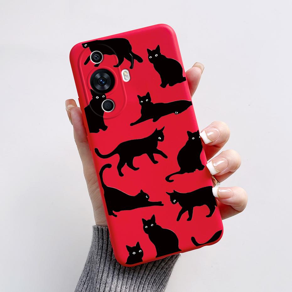 Für Huawei Nova 11 Hülle Niedliches Kaninchen Panda Bemalte Silikon Handyhüllen Abdeckung Für Huawei Nova 11 Nova11 Pro 11pro Nova11pro Funda