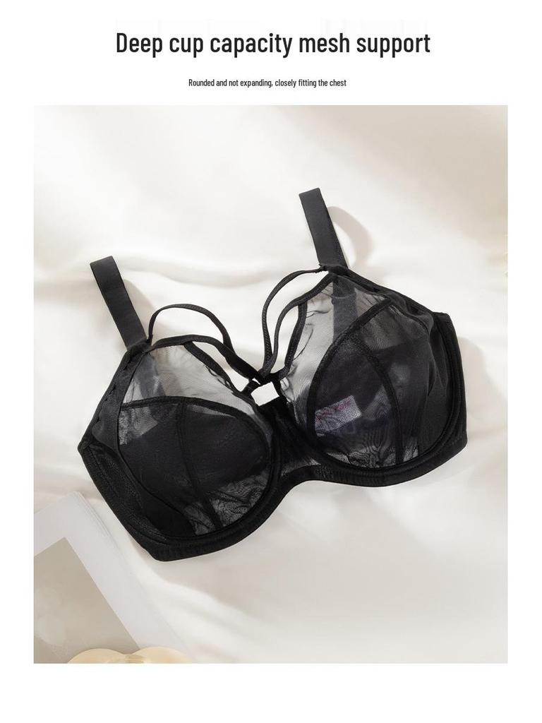 Plus Size Anti-Sagging Breathable Lingerie for Women with Large Busts.