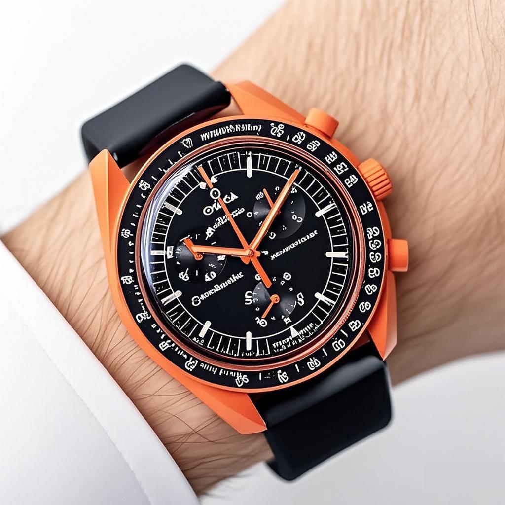 20mm Watch Band for and Easy Interchangeable Strap for and Unisex Watch Strap [Ylfcly] Omega, Swatch, Moonswatch, Speedmaster, Nato®/Silicone Omega,