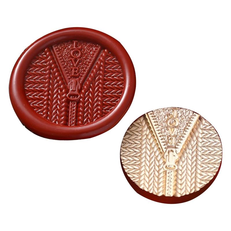 Lovely Wax Seal Stamp Love Theme Stamps for Head Scrapbooks Decorative Gift Pack