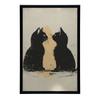 Love In Cat Style Love In Cat Style, 40X50 Cm, Unframed, Matte Paper 230 Gsm
