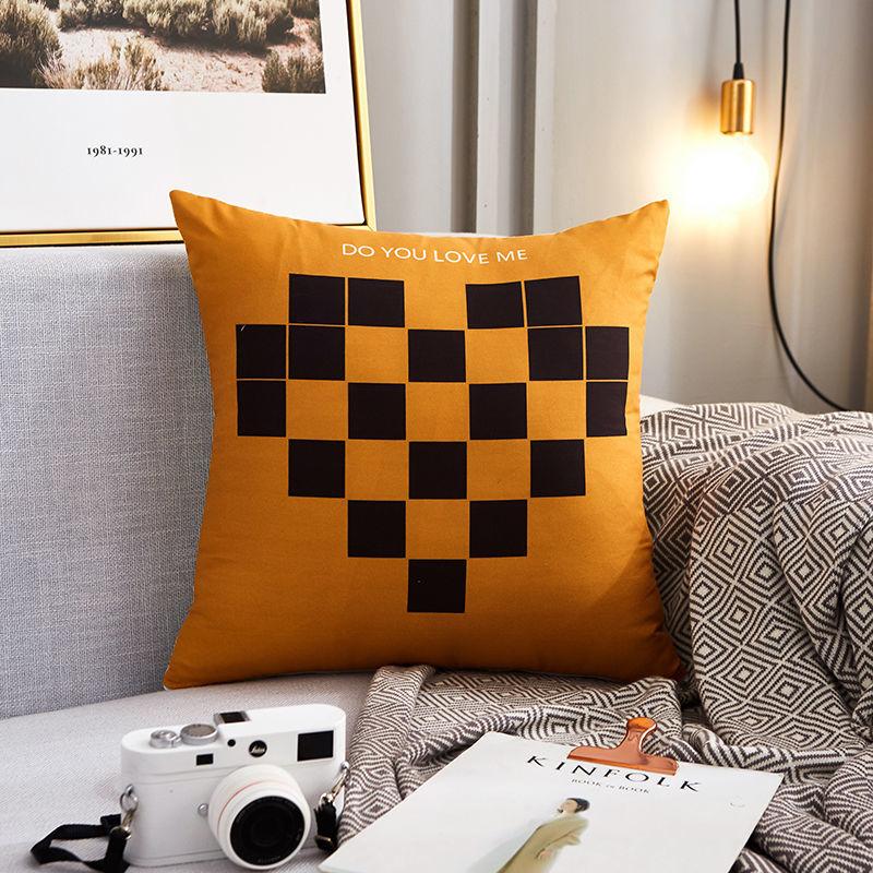 

Retro Style Pillow Home Sofa Pillow Breathable Car Pillow Rest and Relaxation Artifact 40 * 40cm