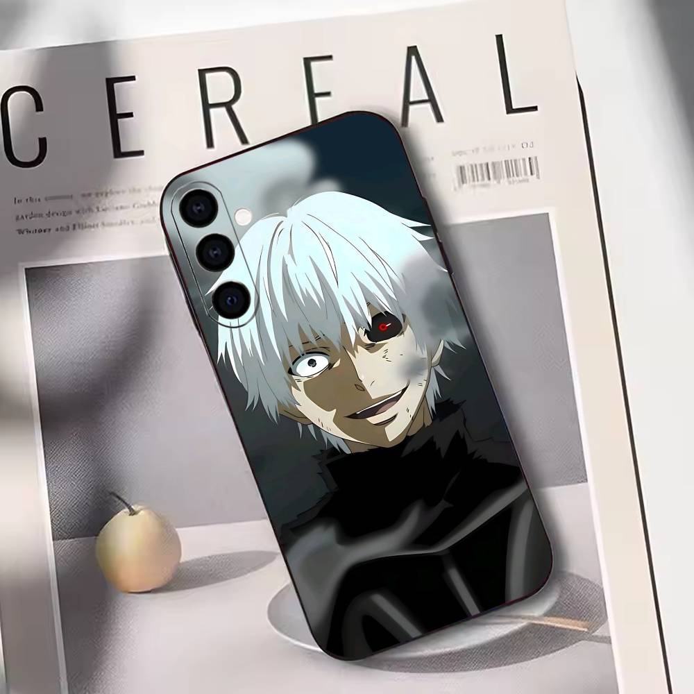Tokyo Ghoul Ken Kaneki Phone Case Black Silicone Soft For Samsung Galaxy A73,A72,A71,A70,A53,A52,A51
