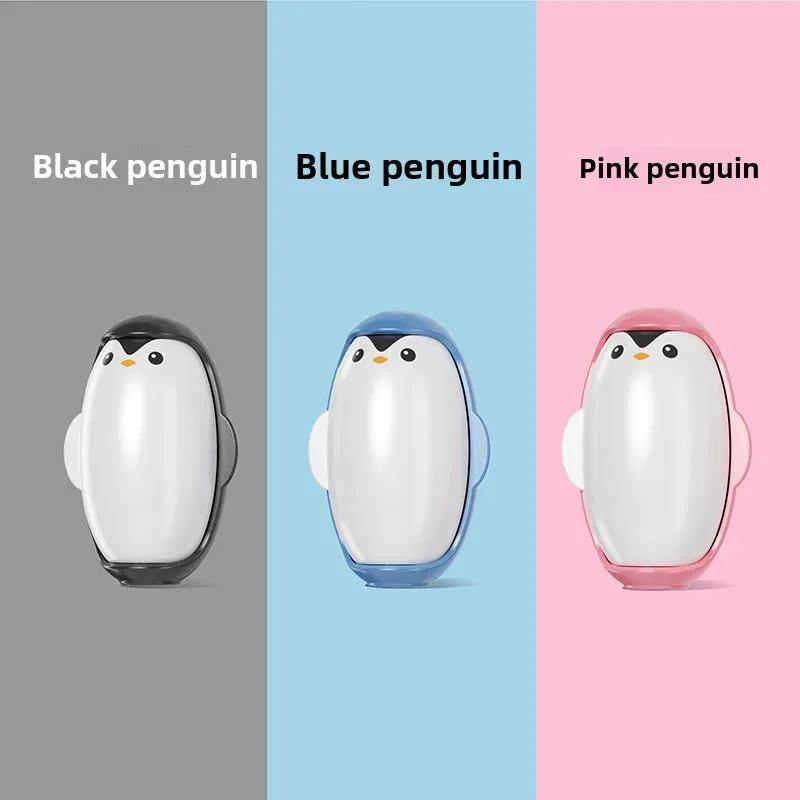 Washable Lint Remover Large Penguin Clothes Roller Portable Pet Hair Remover Dust Removal Brush Hair Sticky Cleaning Tools