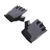 Cycling Gloves Grey Elastic Anti Slip Breathable Shock Absorbing Half Finger Bike Gloves for Road Bi