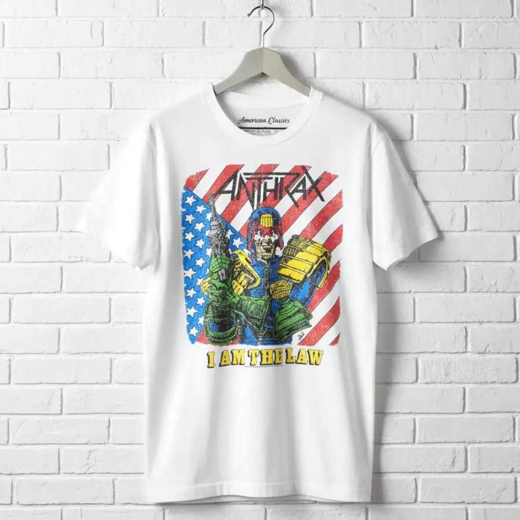 Anthrax I Am The Law Herren T-Shirt