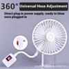 Portable 360 Rotation Desktop Fan Featuring Scented Fragrances Mesh Cover Easy Cleaning Blade and Easy Operation