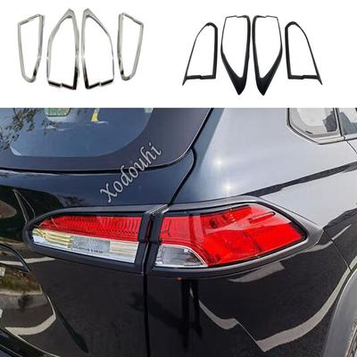 ABS Car Rear Tail Light Lamp Frame Eyebrow Decoration Cover Exterior Accessories For Toyota Corolla Cross XG10   2024+