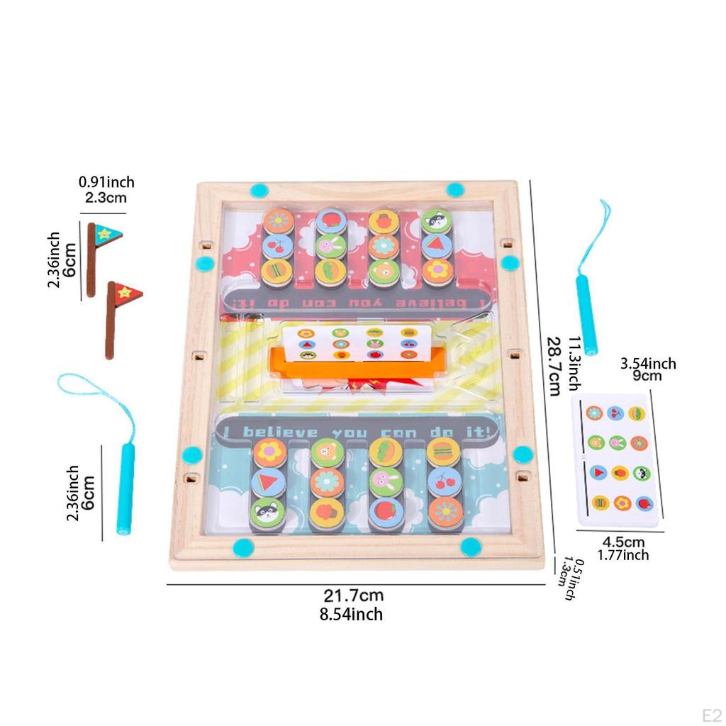 Pattern Matching Maze Game Kit Four Color Battle for Home Gift Children