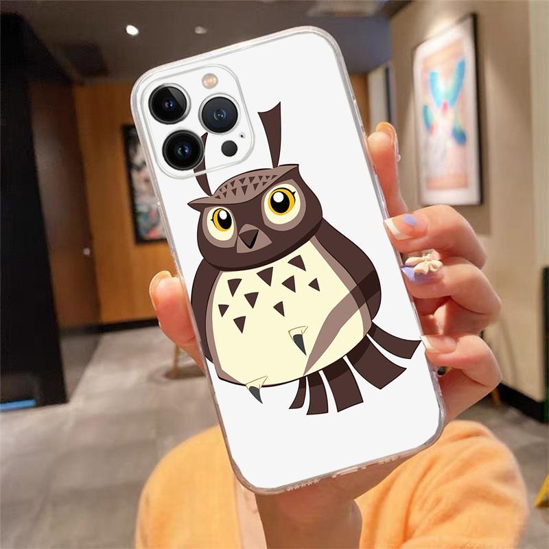 

Phone Case For iphone 17ProMax Air 16 15 14 13 Pro Max 15 16 Pro 15Plus Cute Cartoon Owl iphone 13