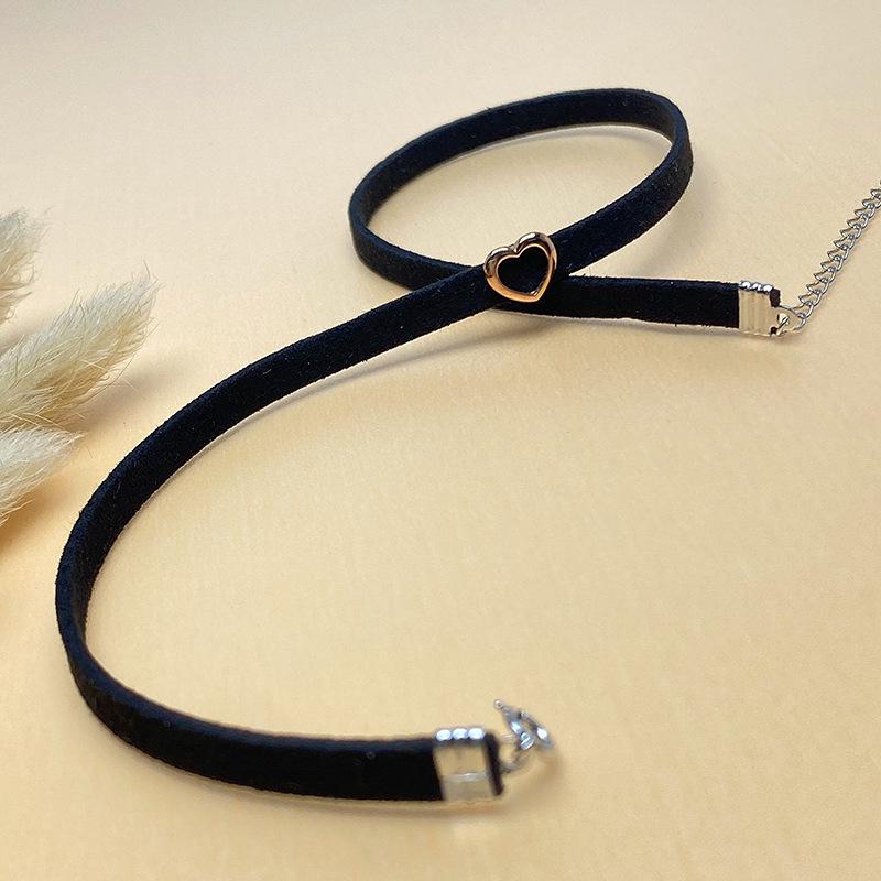 S925 Sterling Silver Heart Necklace: Short Clavicle Chain Choker Jewelry - Perfect Best Friend Christmas Gift for Women