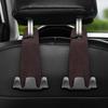 2 Pcs Storage Car Seat Headrest Hook Organizer Storage Hanger Sturdy Metal Hook  Car