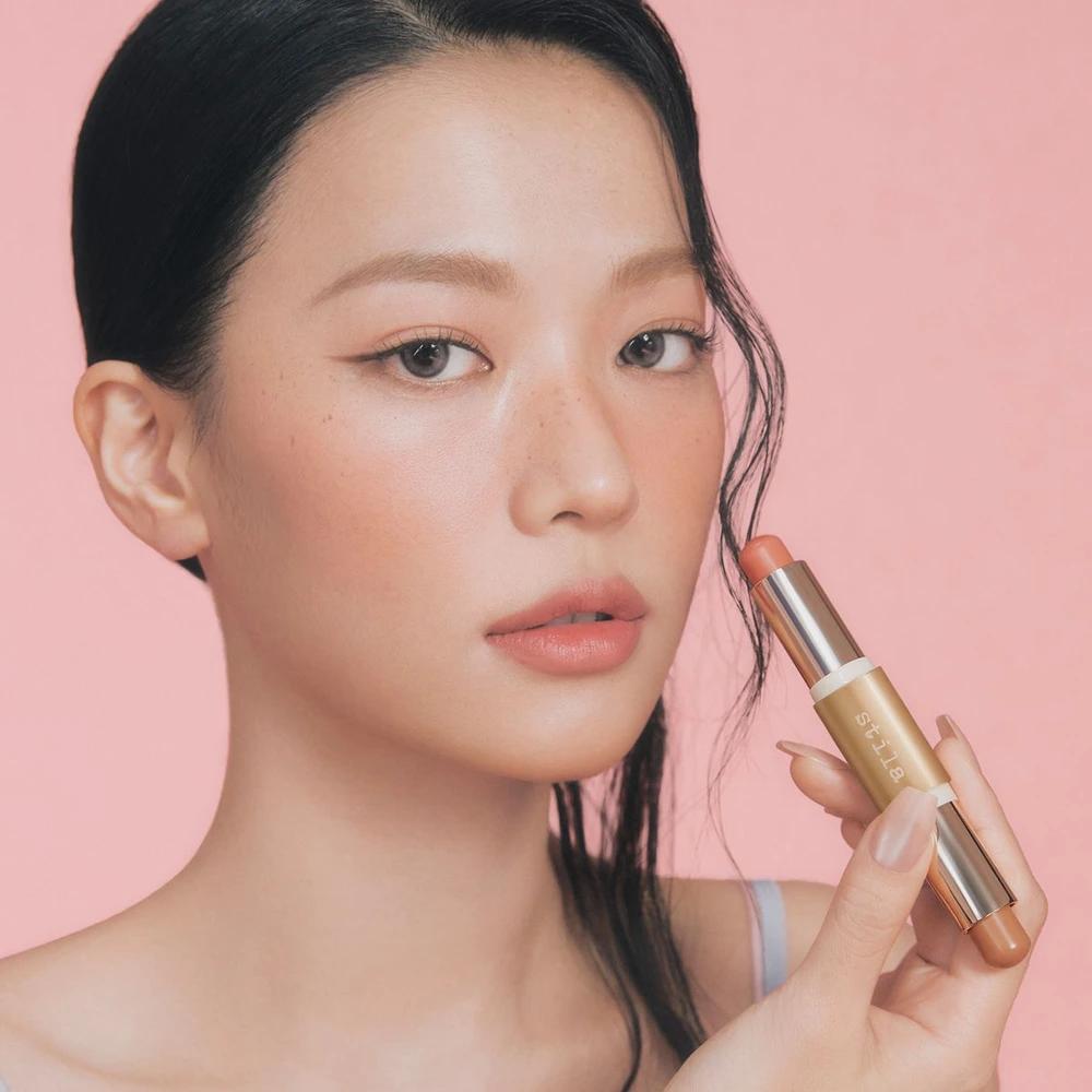 Румяна и бронзер Hydro Blur Cheek Duo (Выбрать 1 из 4) Apricot Golden