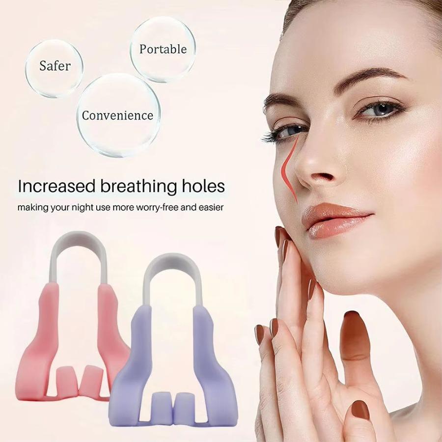 1/2/3pcs 3D Wide Nose Shaper Hurtless U-shaped Beautiful Nose Clip Nose Up Lifting Shaping Bridge Straightening Soft Beauty Tool