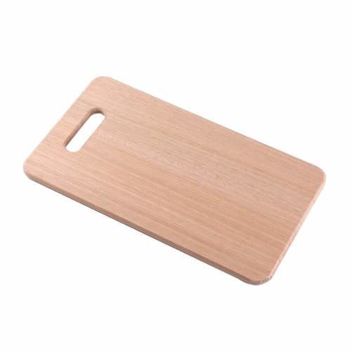 Tramontina Delicate Cutting Board, 35cm X 19cm, Perforated, Natural Wood, Made In Brazil, 10124/082, TRAMONTINA Natural