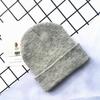 Custom Embroidery Logo Design Blank Plain Unisex Cheap Kids Children Baby Infant Beanies