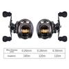 Baitcasting Reel Metal Bearing Aluminum Water Droplet Wheel Anti-explosion Line 7.2:1 High Rotational Speed Ratio Fishing Tackle