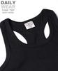 AVIREX DAILY RIB TANK TOP 6143503 Black