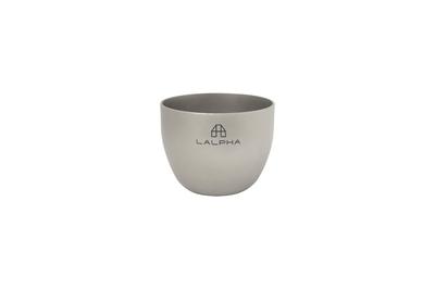 LALPHA (Ralpha) Ochoko en acier inoxydable (Choko) 80ml (Tasse à saké) Fabriqué à Tsubame-Sanjo, TM-090