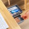 Space Saving Adhesive Mounted Organizers Drawer Under Table Surfaces For Mess Release Workspaces