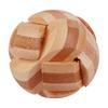 Wooden Brain Teaser Puzzle Toy IQ Test Logic Training Luban Kong Ming Lock Kids Adults Bamboo 3D Burr Puzzle Interlock Unlock Game Educational Toy