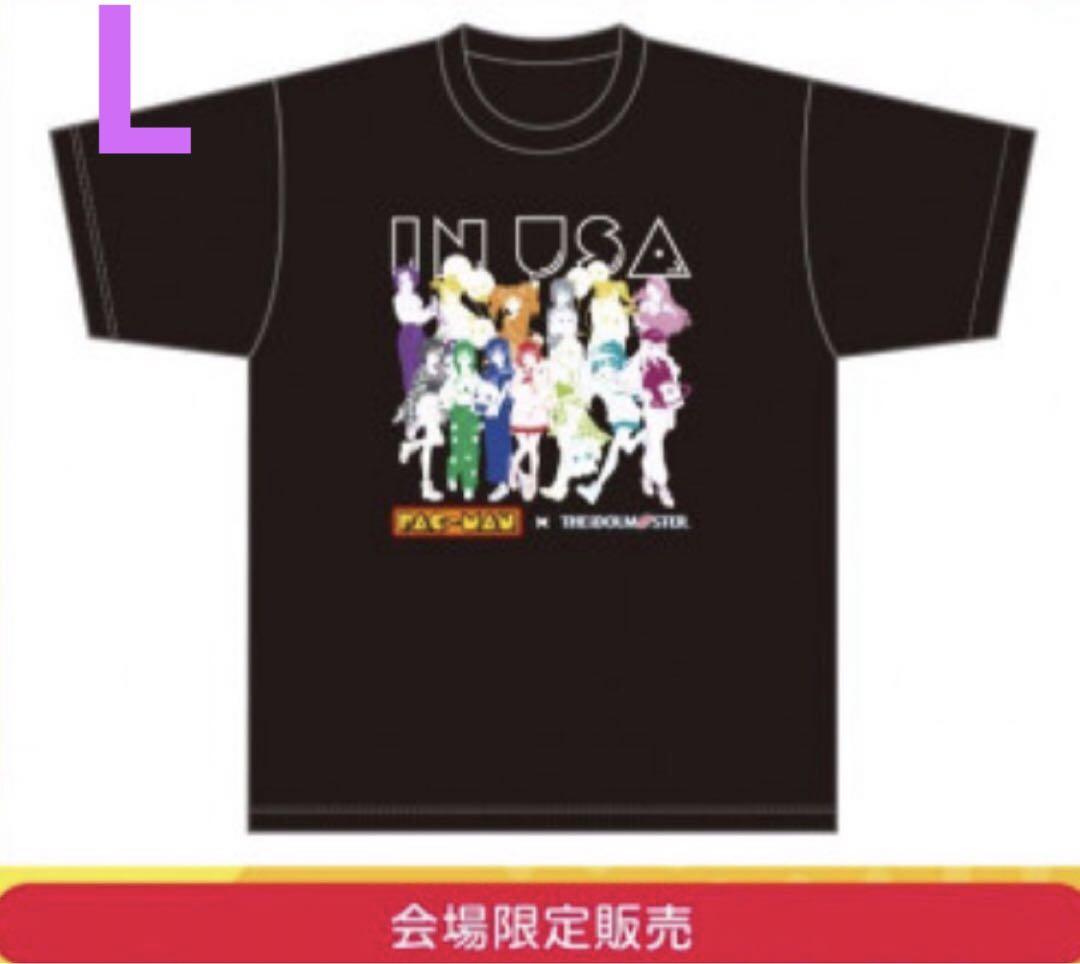 

[Б/У] Эксклюзивная футболка коллаборации Pac-Man Idolmaster для площадки в Лос-Анджелесе L