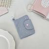 Star Glitter ID Card Holder Cards Wallet Coins Wallet Zipper Coin Purse Student Card Bag Earphones Pouch Key Ring Bag Pendant